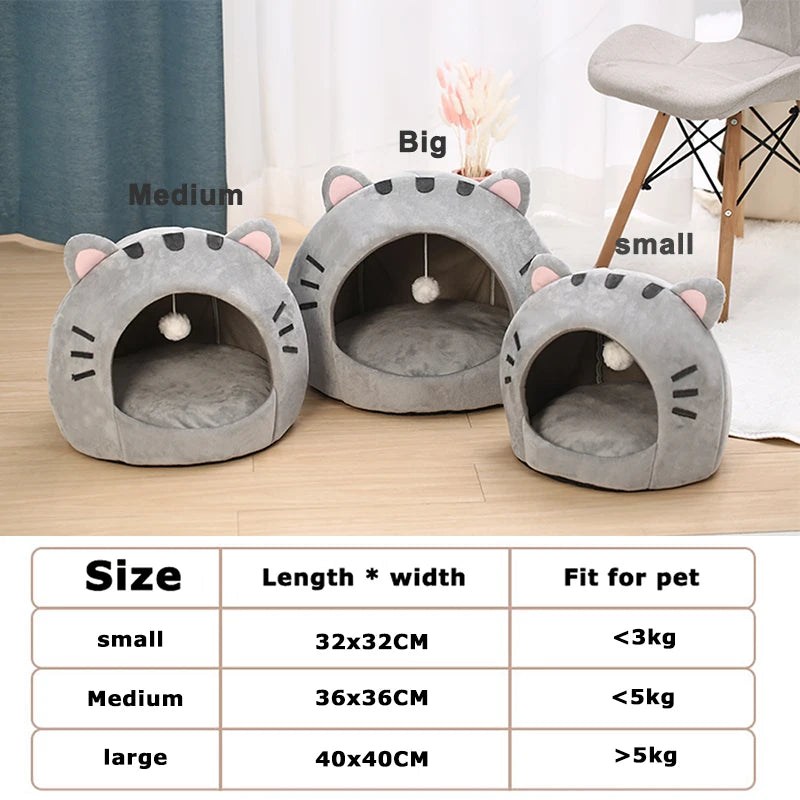 Kitten warm cave