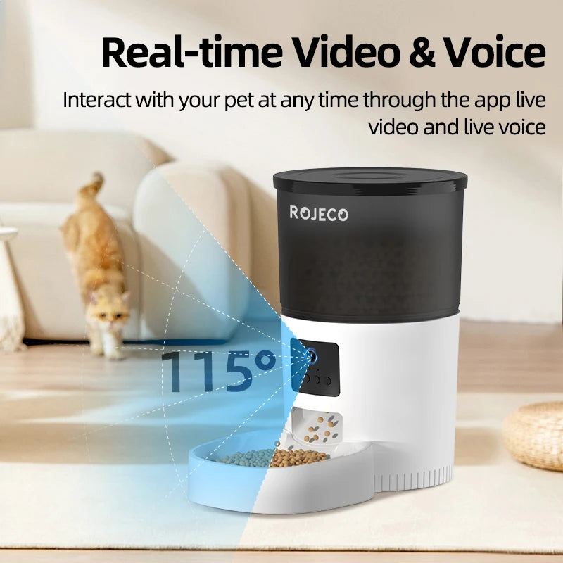 ROJECO smart cat feeder