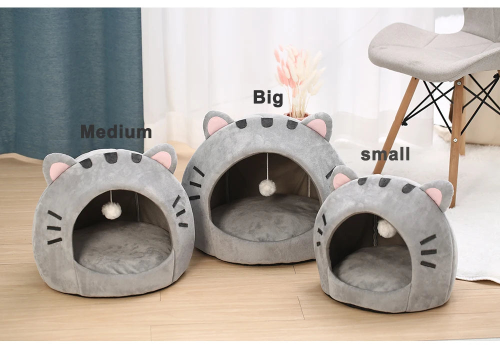Kitten warm cave