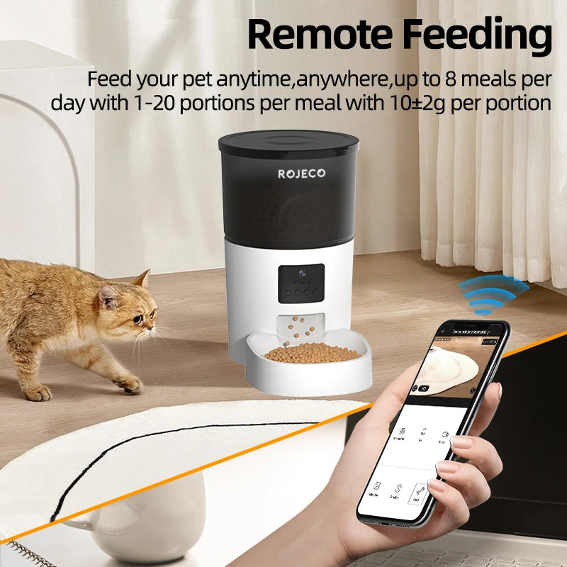 ROJECO smart cat feeder