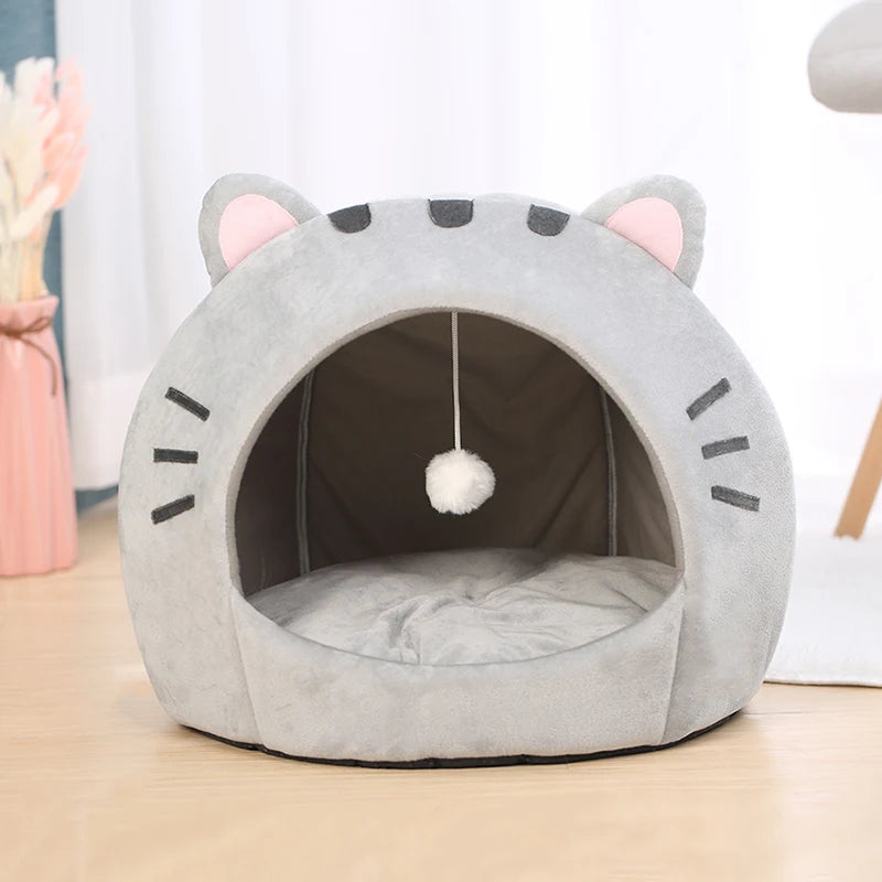 Kitten warm cave