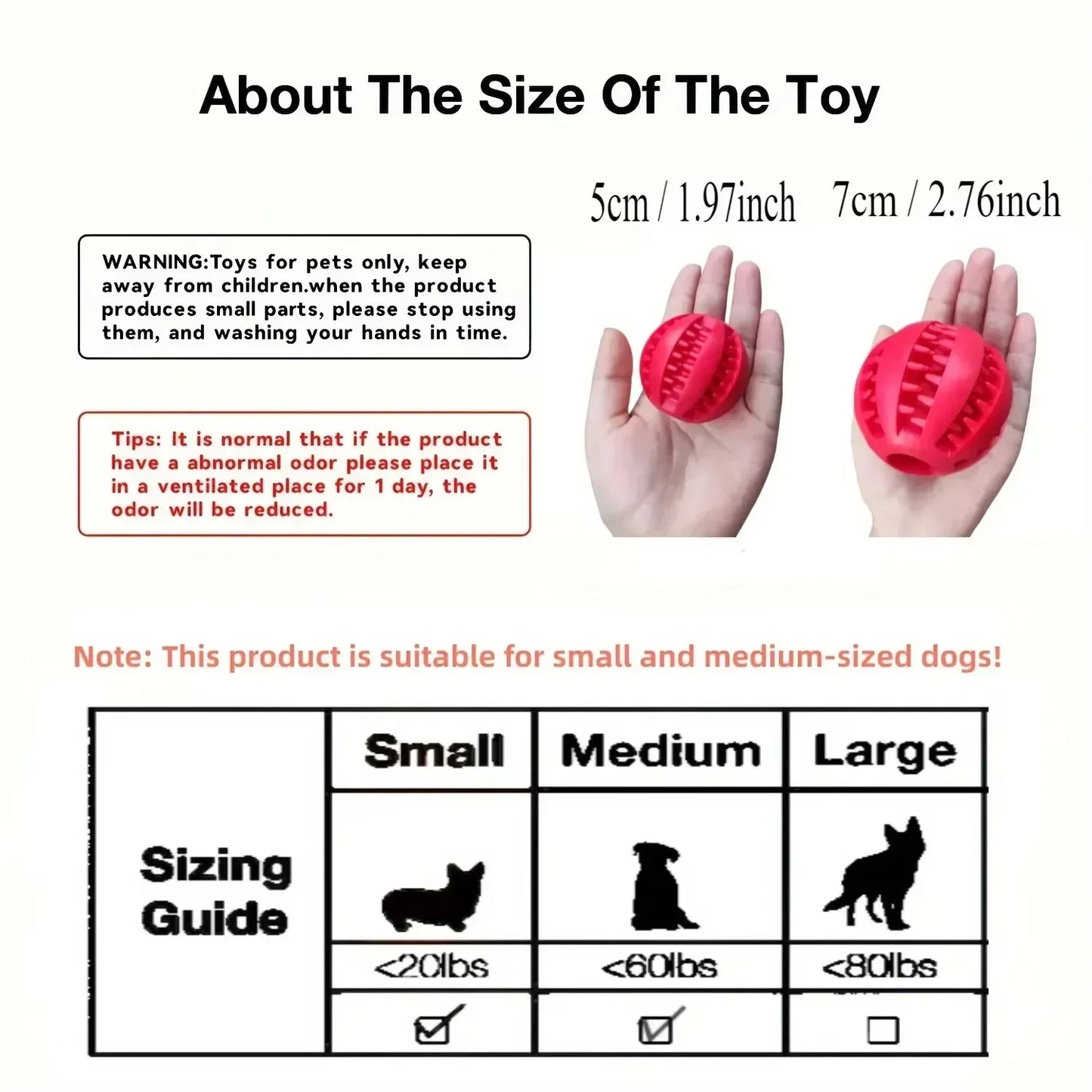 Dog Chew & Treat Ball